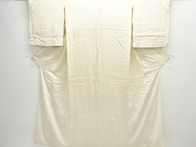 アンティーク　白錦紗中着